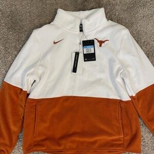 Fleece Texas Longhorn Quarter Zip